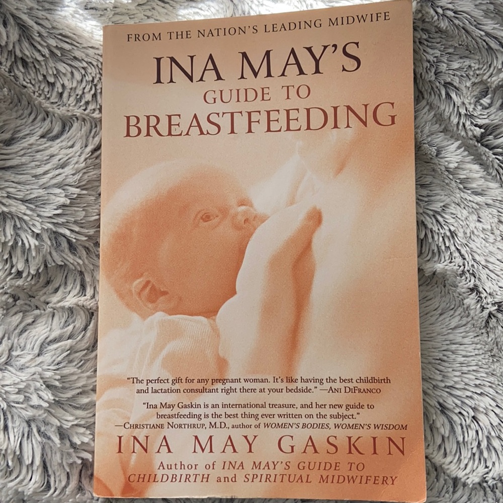 Ina May’s Guide to Breastfeeding Book (paperback)